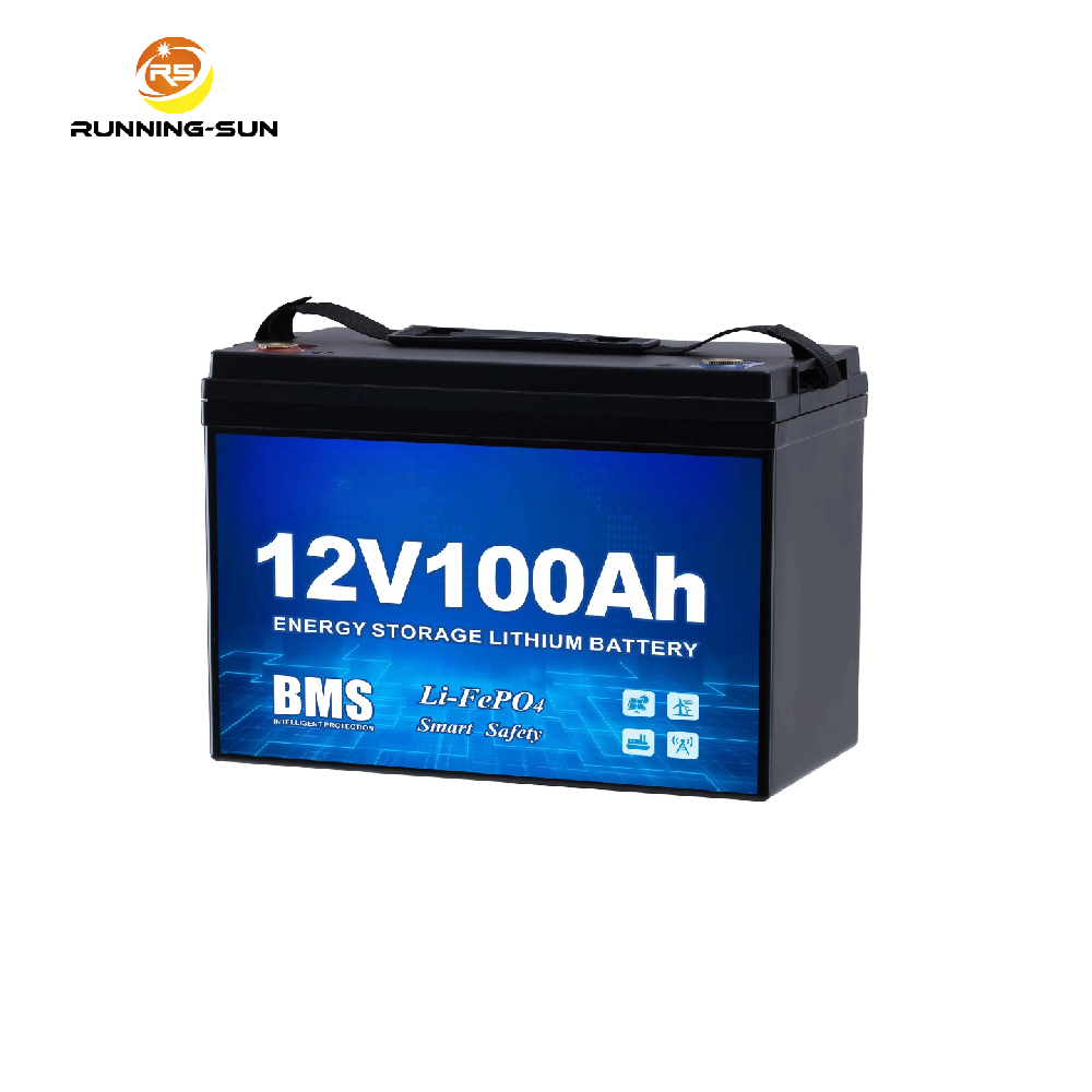 Sistema de almacenamiento de energía de 12 V y 24 V, batería solar de iones de litio LiFePO4 LFP de 50 Ah, 100 Ah, 150 Ah, 200 Ah y 300 Ah