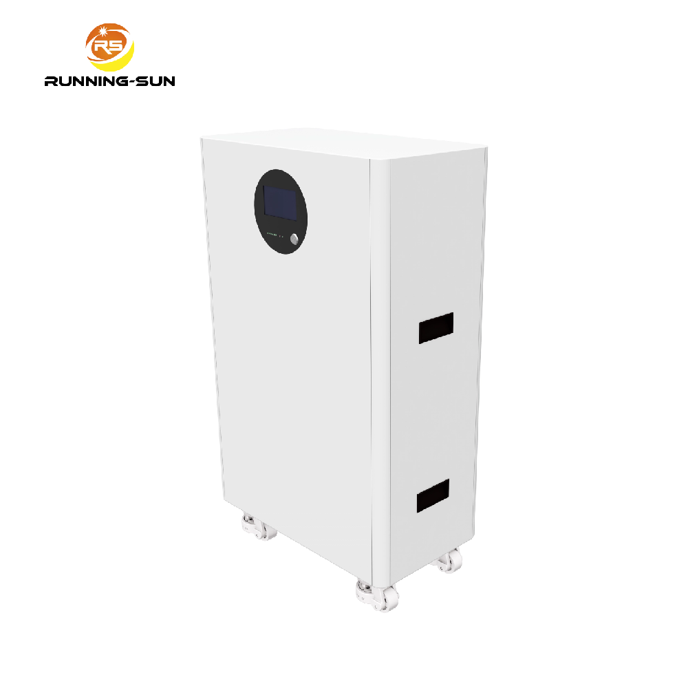 Batería solar de litio LiFePO4 de 51,2 V y 15 kWh para montaje en suelo